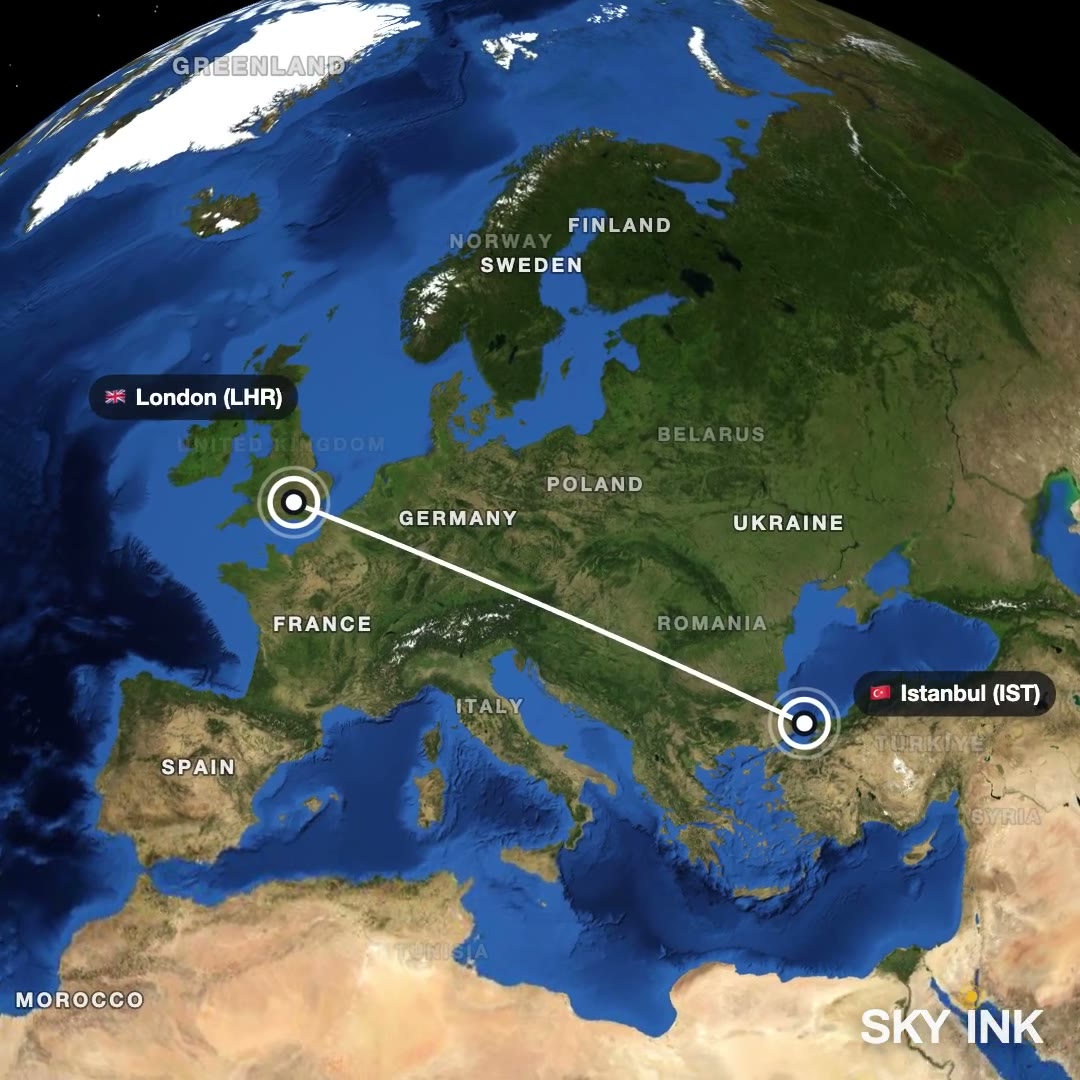 The Satellite look: Istanbul to London over NASA's photograph of the earth